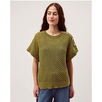 Bree Button Knit Jumper