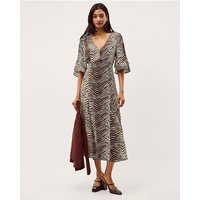 Pippa Animal Print Midi Dress