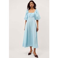 Payton Puff Sleeve Midi Dress