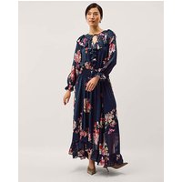 Amber Floral Ruffle Maxi Dress