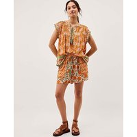 Carris Floral Scallop Shorts