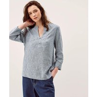 Alexis Stripe Linen Blend Top