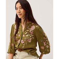Amelie Floral Embroidered Blouse