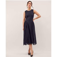 Lydia Sleeveless Lace Midi Dress
