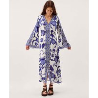 Gloria Floral Maxi Beach Dress