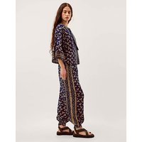 Clover Print Harem Trousers