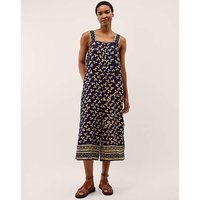 Clover Print Culotte Jumpsuit