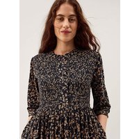 Aurelie Floral Jersey Midi Dress