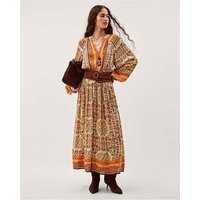 Ines Floral Print Midi Dress