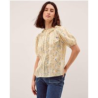 Naomi Floral Lace Blouse