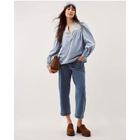 Erica V Neck Embroidered Blouse
