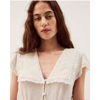 Frannie Square Collar Top