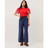 Bree Broderie Jersey T Shirt