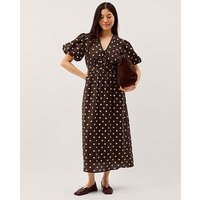 Paris Polka Dot Midi Dress