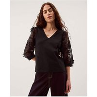 Fi Floral Jersey Top