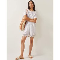 Lara Floral Embroidered Shorts