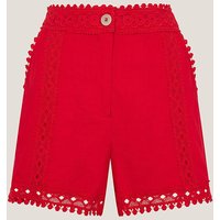Irina High Waisted Lace Shorts