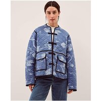 Jayda Print Quilted Jacket