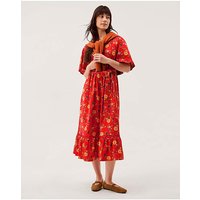 Libby Floral Jersey Midi Dress