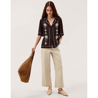 Wren Floral Embroidered Shirt