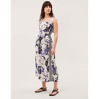 Nicolette Linen Blend Midi Dress