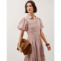 Winnie Stripe Midi Dress