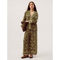 Thalia Floral Wide Leg Trousers