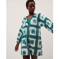 Malia Artisanal Mini Kaftan