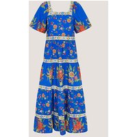 Mona Floral Midi Dress
