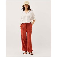Jolie Straight Linen Trousers