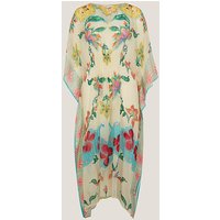 Gloria Floral Print Kaftan ONE