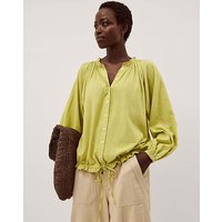 Amber Bubble Hem Blouse