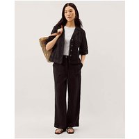 Jolie Straight Linen Trousers