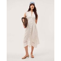 Lacy Sleeveless Midi Dress