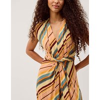 Tola Stripe Jersey Midi Dress Light