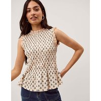 Amaya Sleeveless Jersey Top