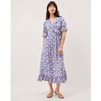 Sian Ruffle Midi Dress