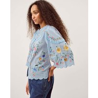 Alice Floral Embroidered Top