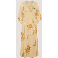 Sukhi Sunflower Midi Wrap Dress