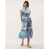 Soleil Print Midi Dress