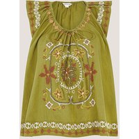 Greta Floral Embroidered Top