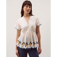 Luna Lemon Jersey Top