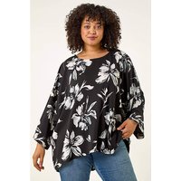 Floral Print Stretch Top 26 28