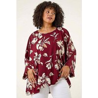 Floral Print Stretch Top