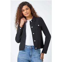Stretch Pocket Detail Jacket