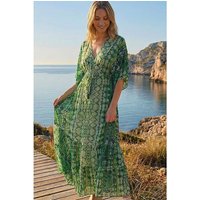 Boho Aztec Maxi Dress