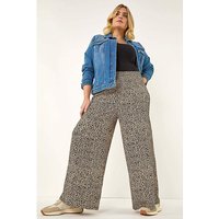 Textured Animal Trousers