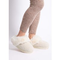 Textured Mule Chunky Sole