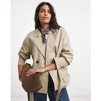 Blouson Sleeve Trench