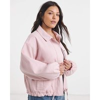 Cotton Lyocell Short Parka Jacket Sweet